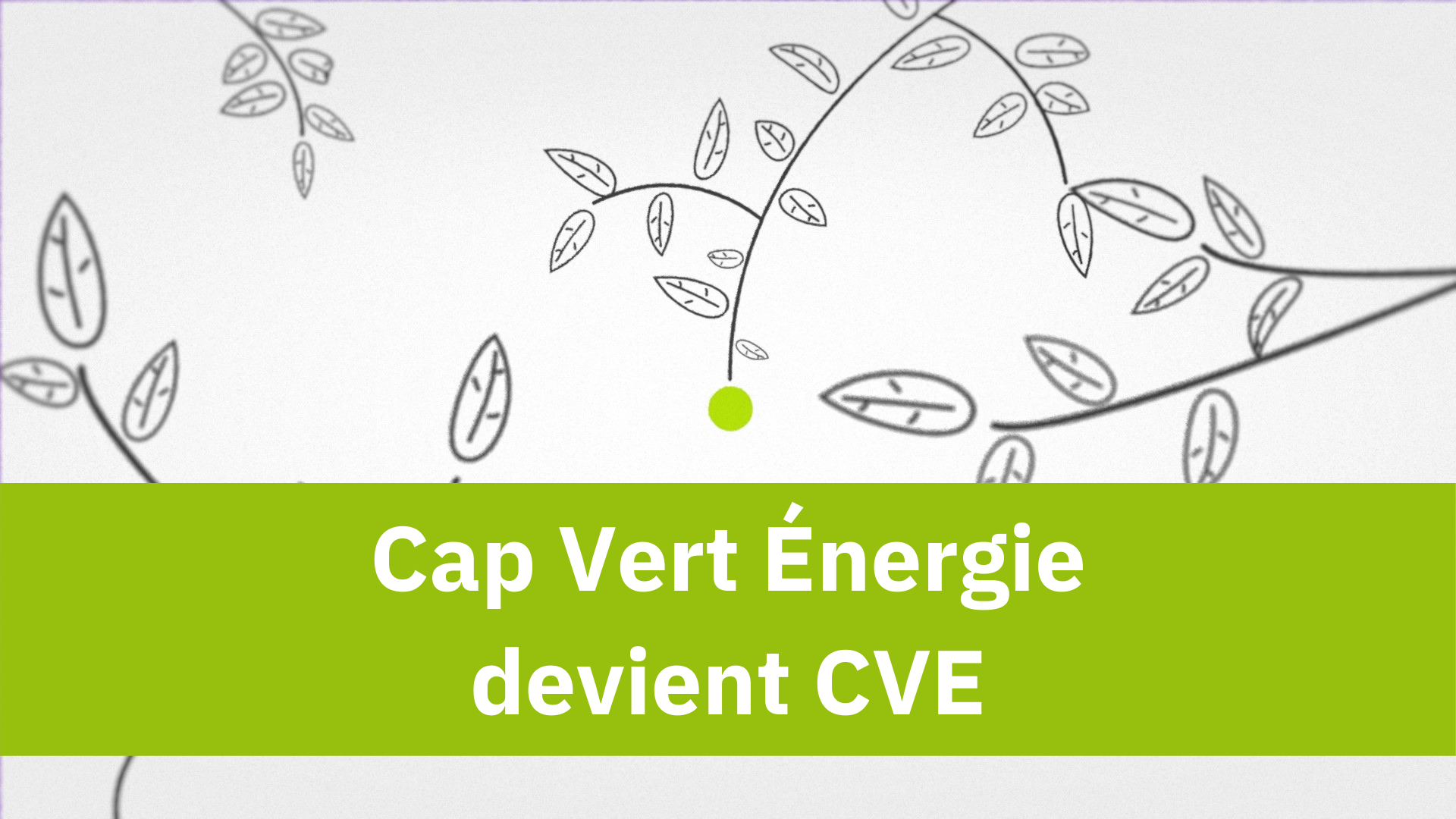 Cap Vert Energie devient CVE